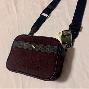 Lululemon Now and Always Crossbody Black Cherry